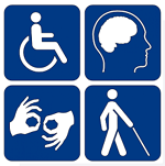 Obrazek dla: Zapraszamy osoby z niepełnosprawnościami do projektu.