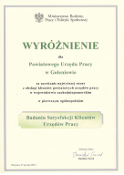 Zdjęcie artykułu Wyróżnienie dla Powiatowego Urzędu Pracy w Goleniowie